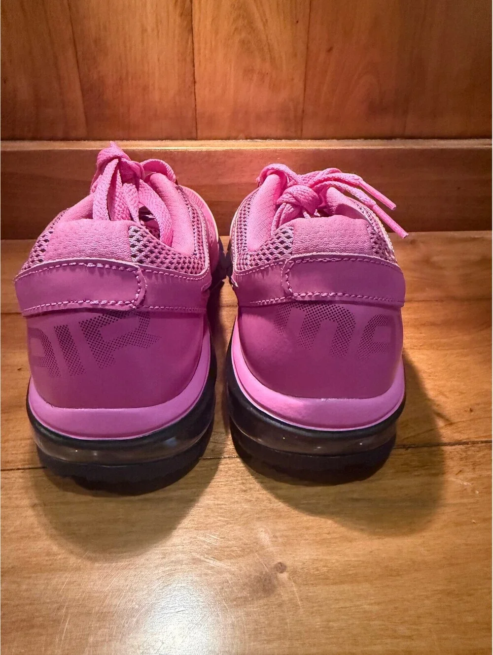 New Nike Air Max Defy Pink Mesh Running Shoes Women's Size 7